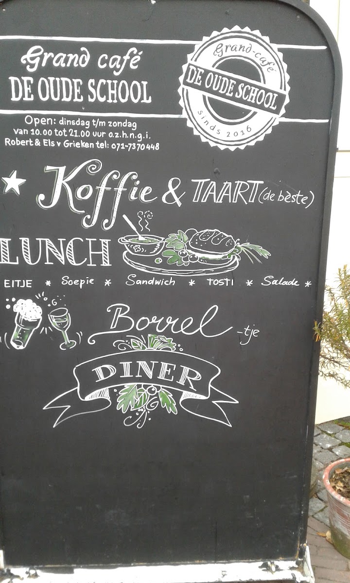 Menu Grand-Cafe De Oude School-10