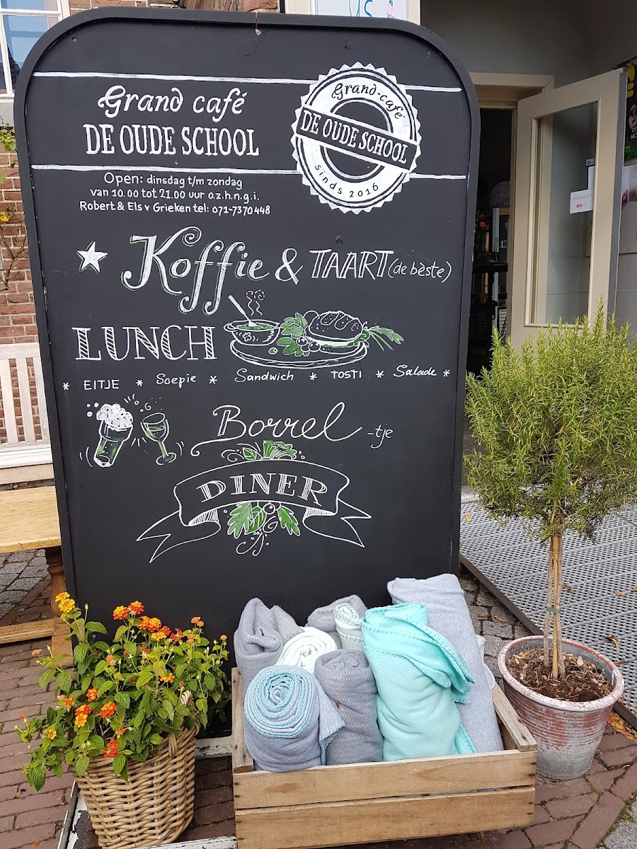 Menu Grand-Cafe De Oude School-8